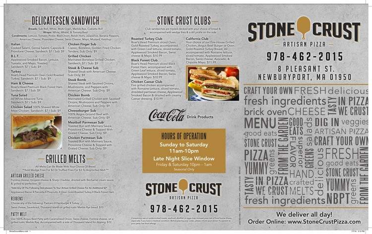 Stone Crust Pizza - Newburyport, MA