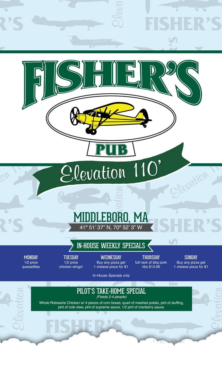 Fisher's Pub - Middleborough, MA