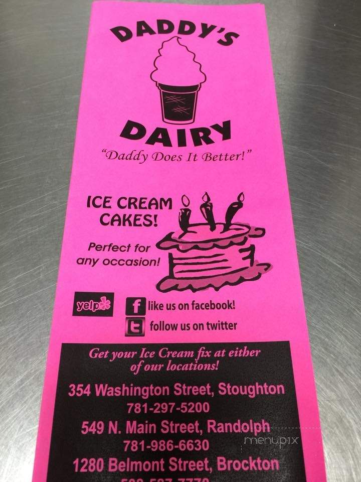 Daddy's Dairy - Randolph, MA