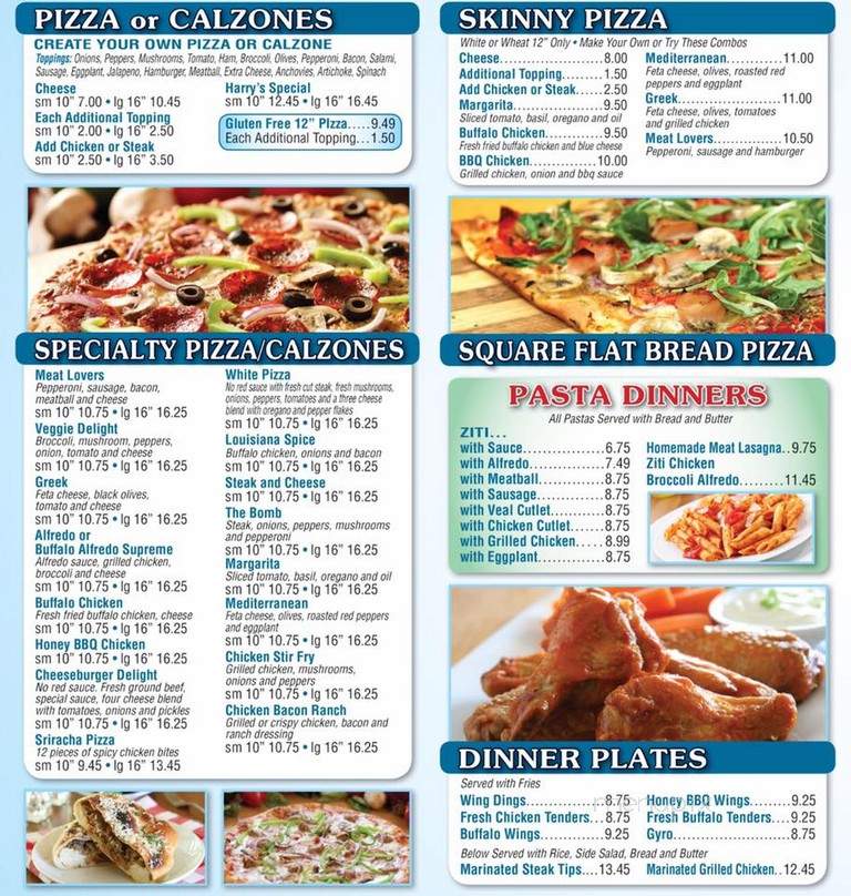 Harry's Pizza & Seafoods - Quincy, MA