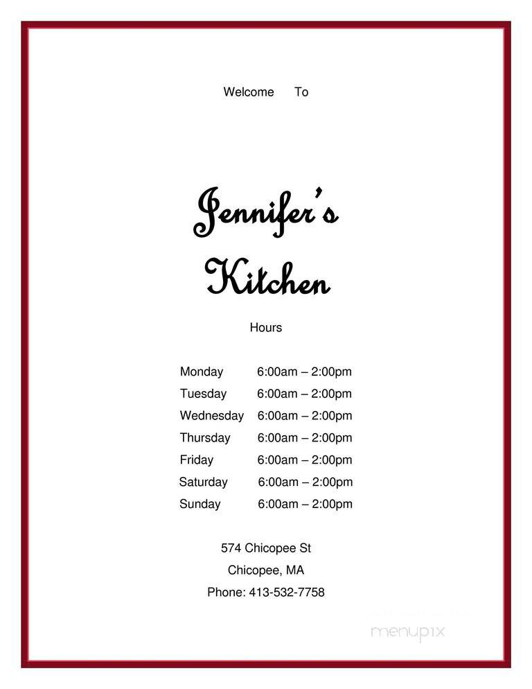 Jennifer's Kitchen - Chicopee, MA