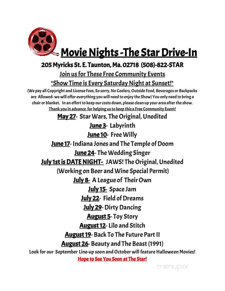 Star Drive-In - Berkley, MA