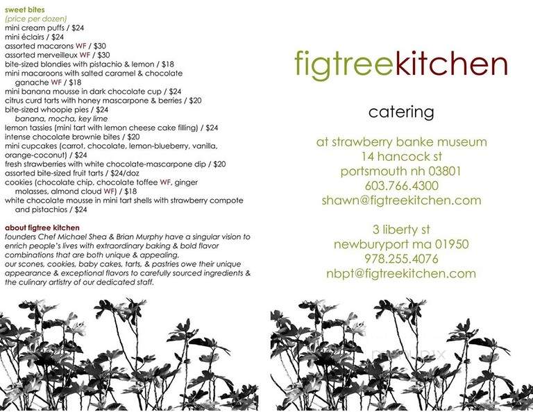 Figtree Kitchen Bakery - Newburyport, MA