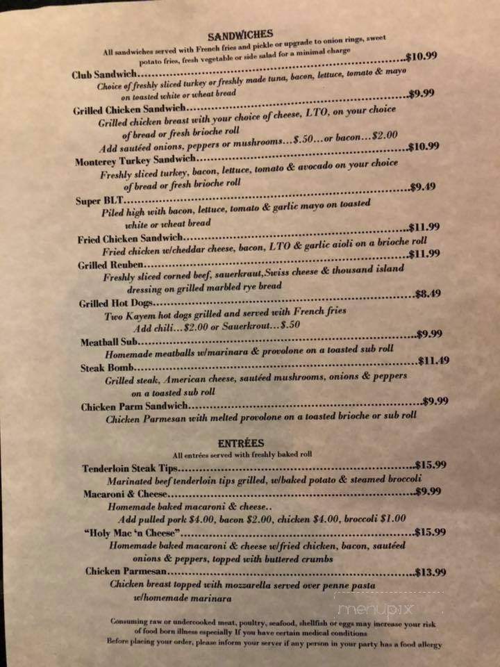 Holy Grail Bar and Restaurant - Acton, MA