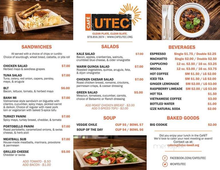 Cafe Utec - Lowell, MA