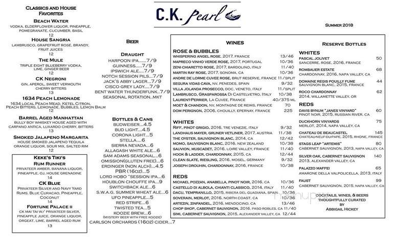 Ck Pearl - Essex, MA