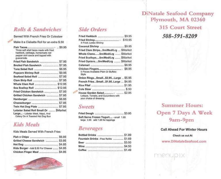 Dinatale Seafood - Plymouth, MA