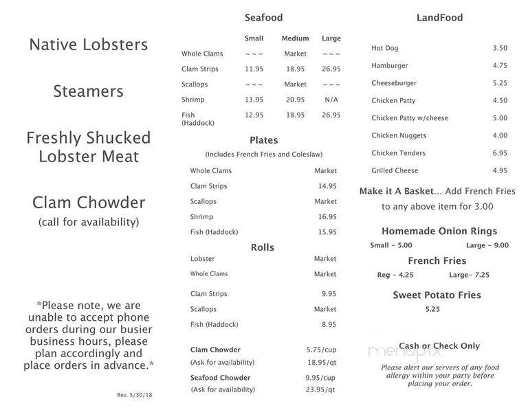 Green Harbor Lobster Pound - Marshfield, MA