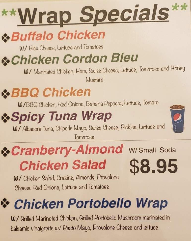 Fantastico Wraps & Salads - Springfield, MA