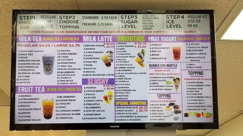 Heng Hai BoBa Tea - Lawrence, MA