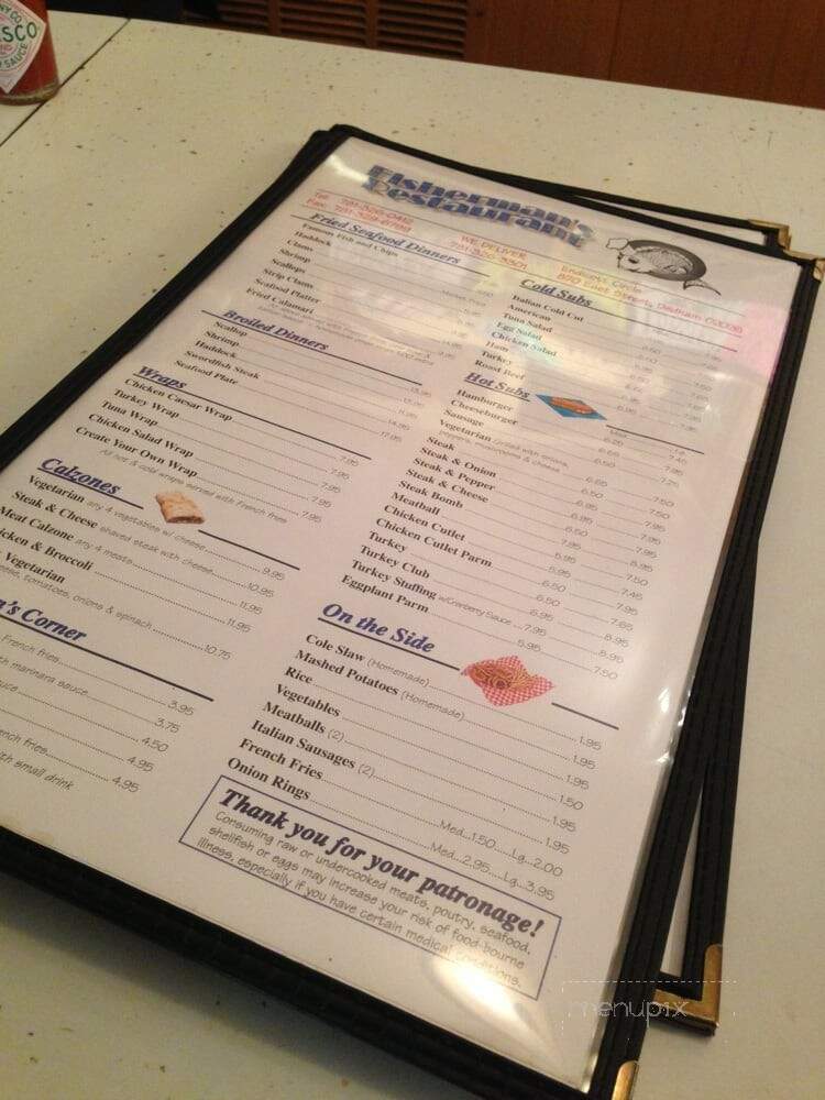 Fisherman's Restaurant - Dedham, MA