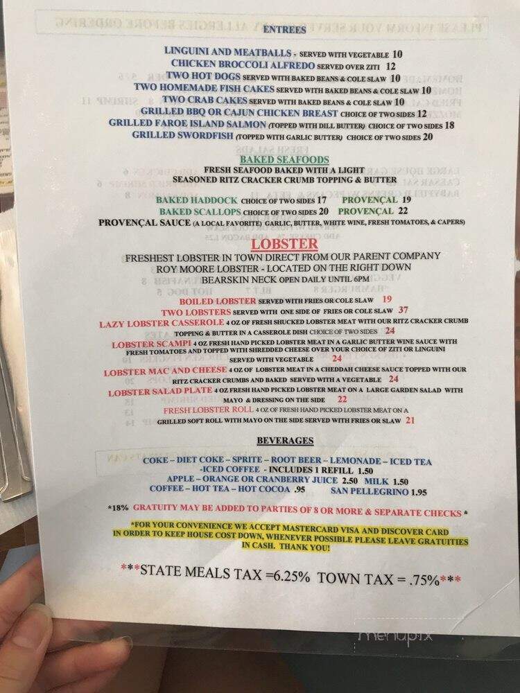 Fish Shack Restaurant - Rockport, MA