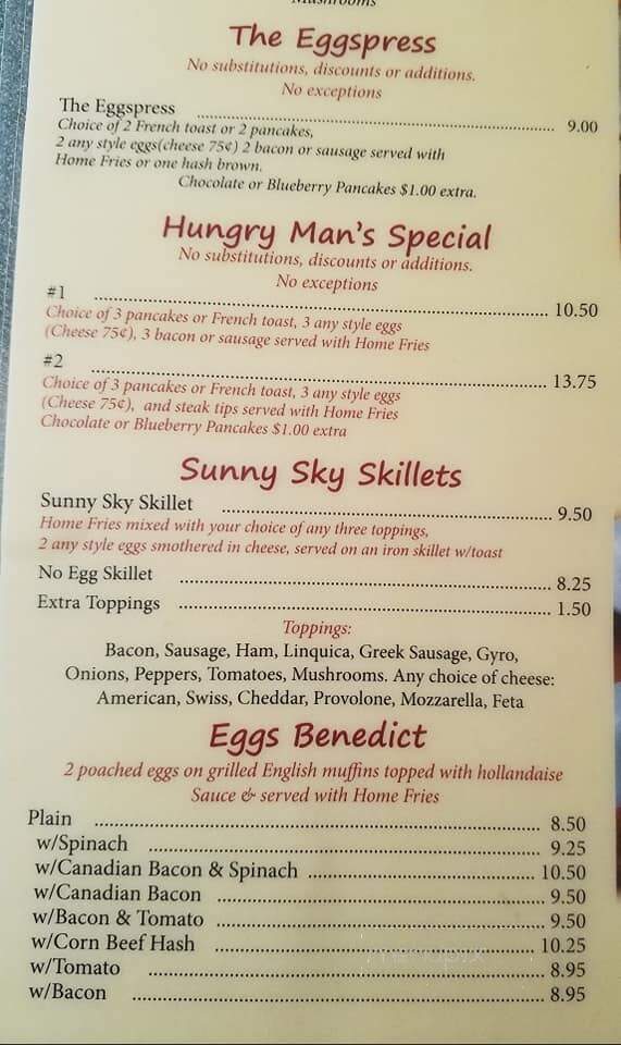 Sunny Side Cafe - Randolph, MA