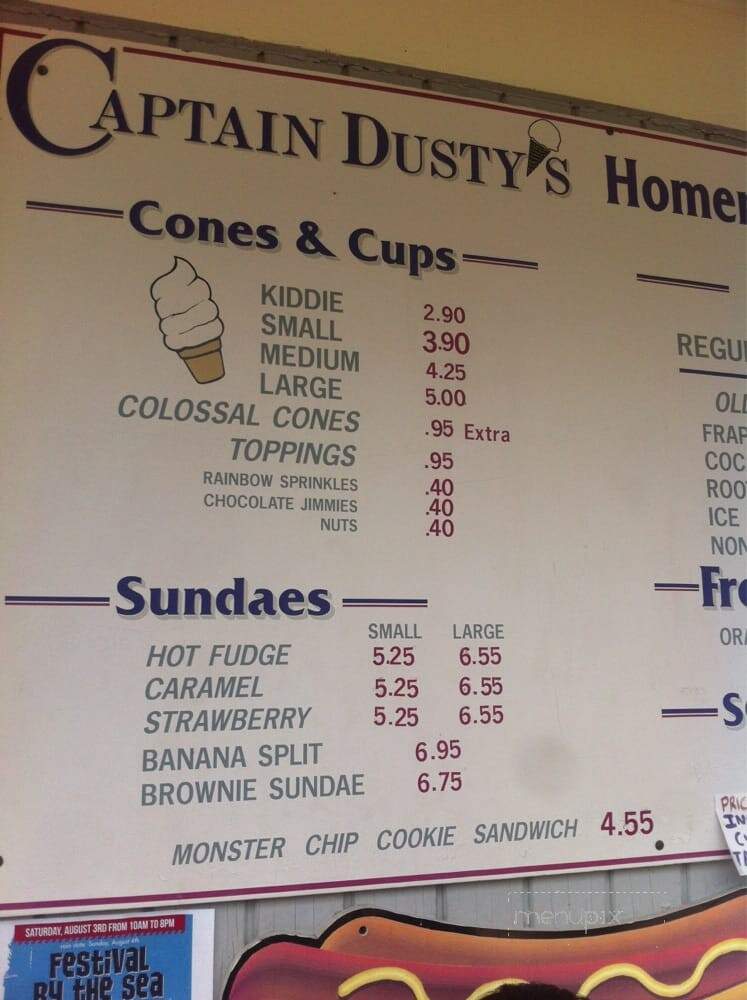 Captain Dusty's Ice Cream - Beverly, MA