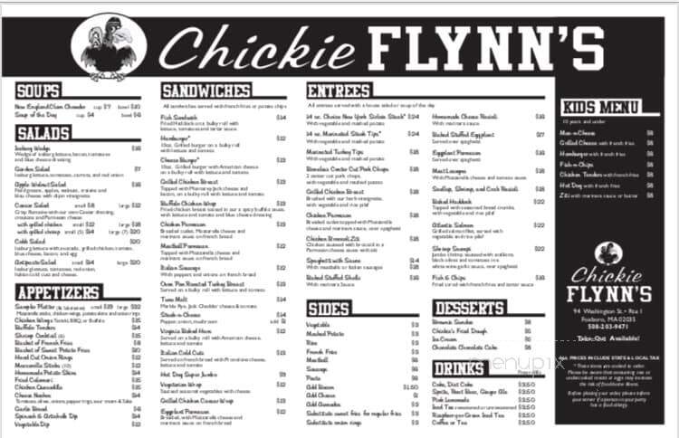 Chickie Flynn's - Foxborough, MA