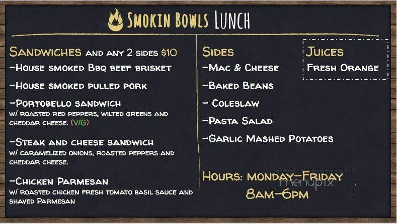 Smokin' Bowls Soup Shack - Bellows Falls, VT