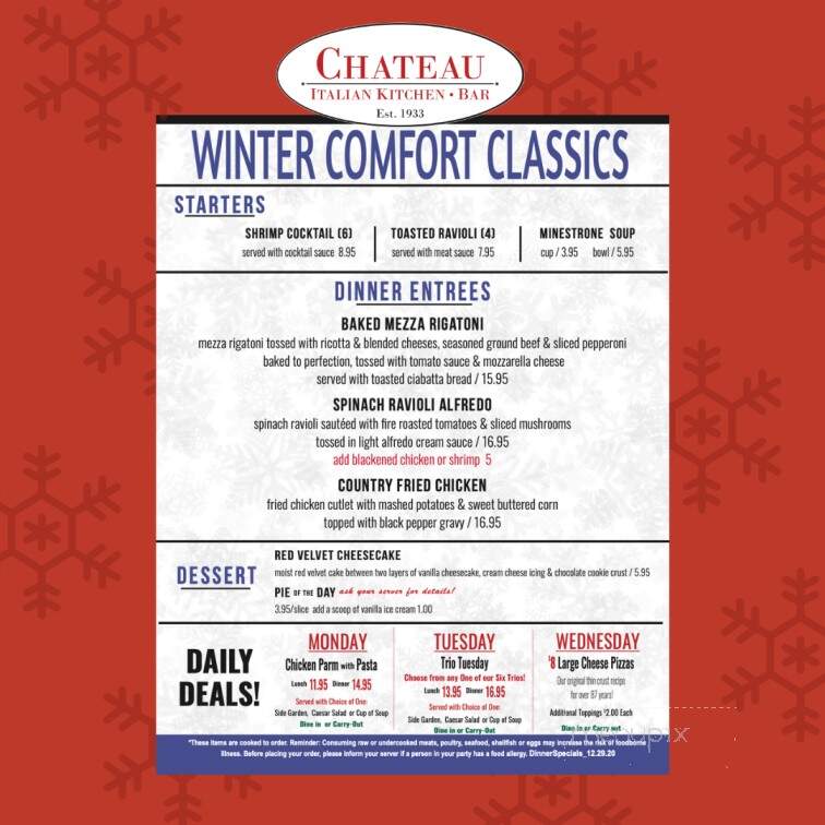 Chateau Restaurant - Andover, MA