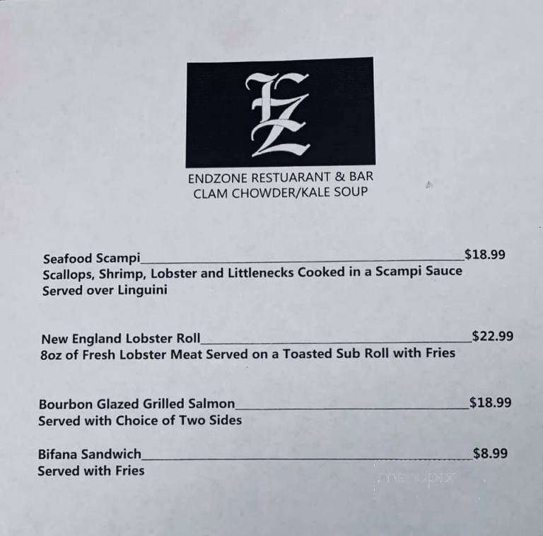 End Zone Sports Pub - New Bedford, MA