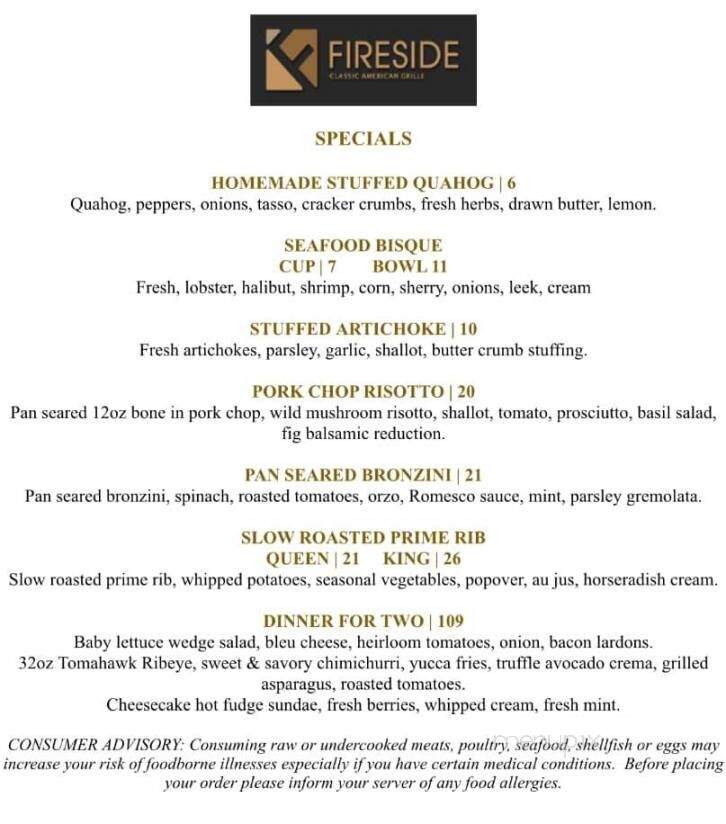 Fireside Grille - Middleboro, MA