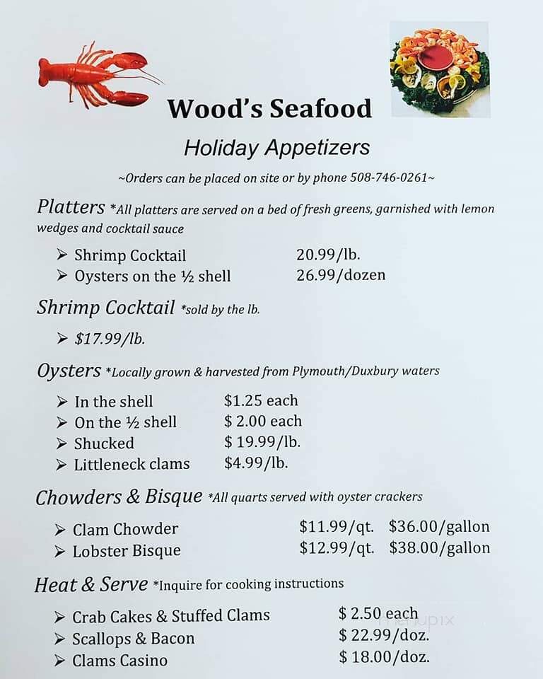 Wood's Seafood - Plymouth, MA