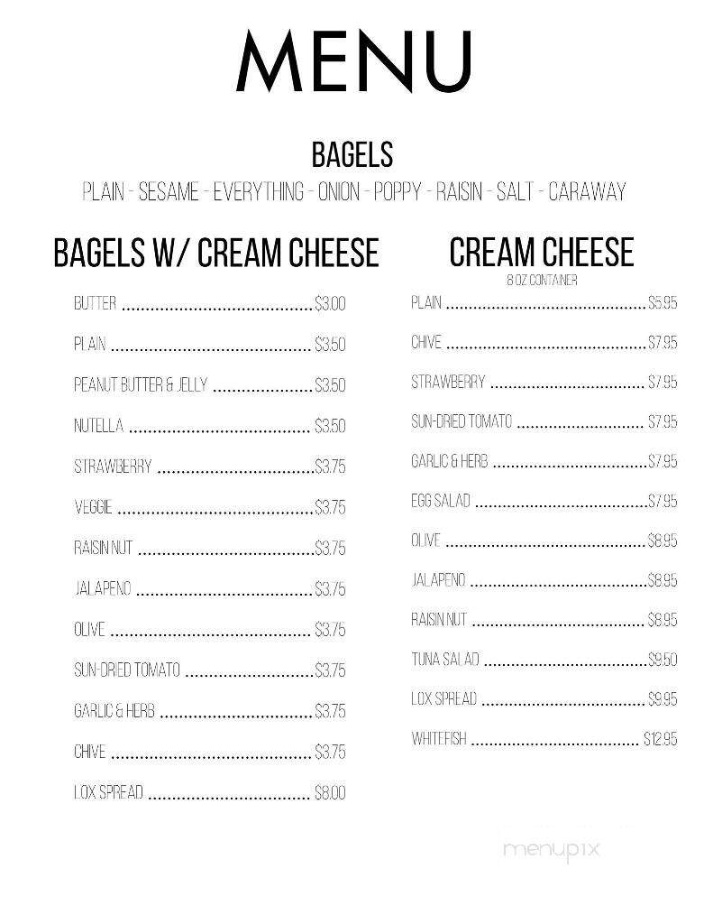 Alex's Bagel Shop - Longmeadow, MA