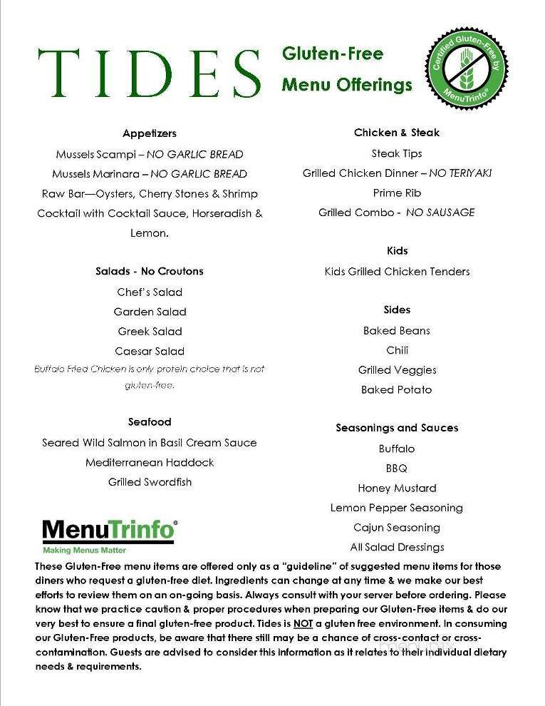 Tides Restaurant & Pub - Nahant, MA