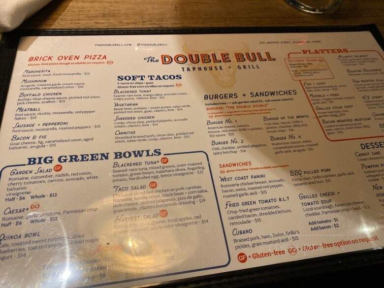 The Double Bull Taphouse - Peabody, MA