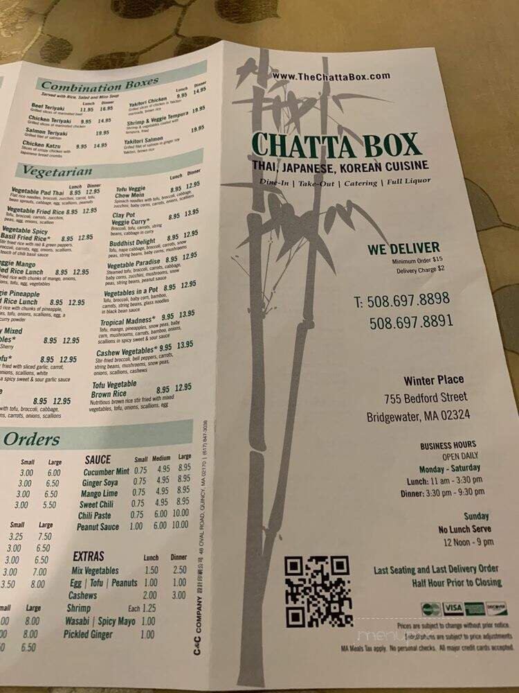 Chatta Box - Bridgewater, MA