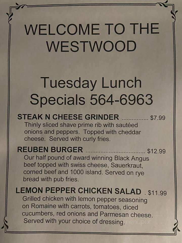 Westwood Restaurant & Pub - Westfield, MA