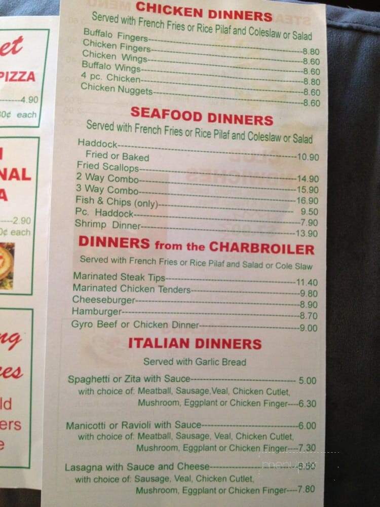 Verona Pizza & Seafood - Ayer, MA