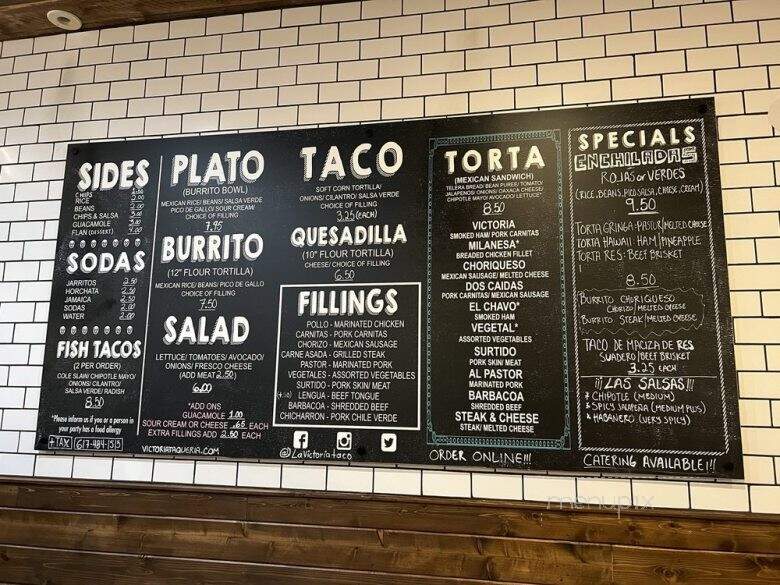 La Victoria Taqueria - Belmont, MA