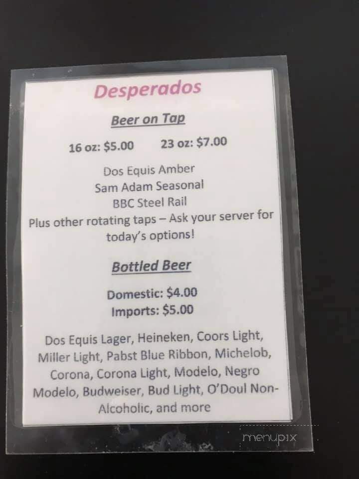 Desperados - Williamstown, MA