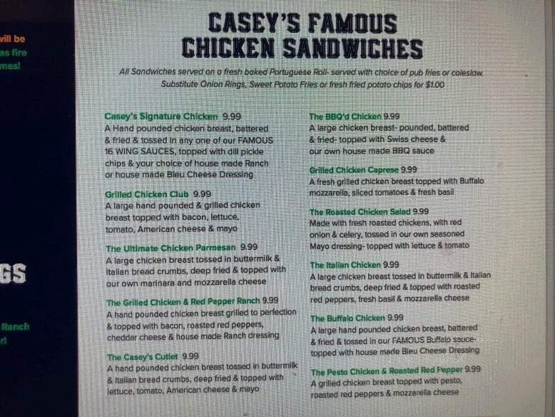 Casey's Publichouse - Holliston, MA