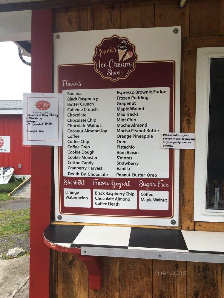 Annies Ice Cream Shack - Freetown, MA