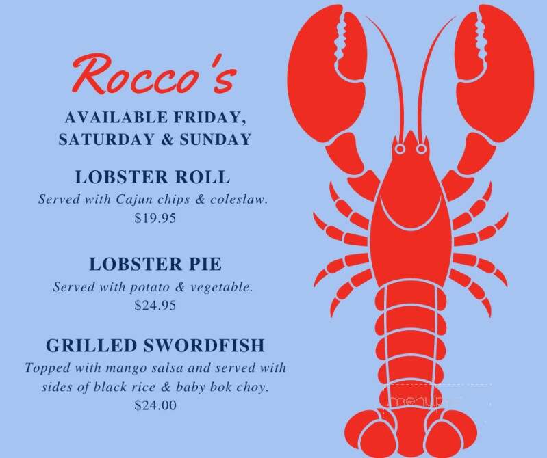 Rocco's Restaurant & Bar - Wilmington, MA