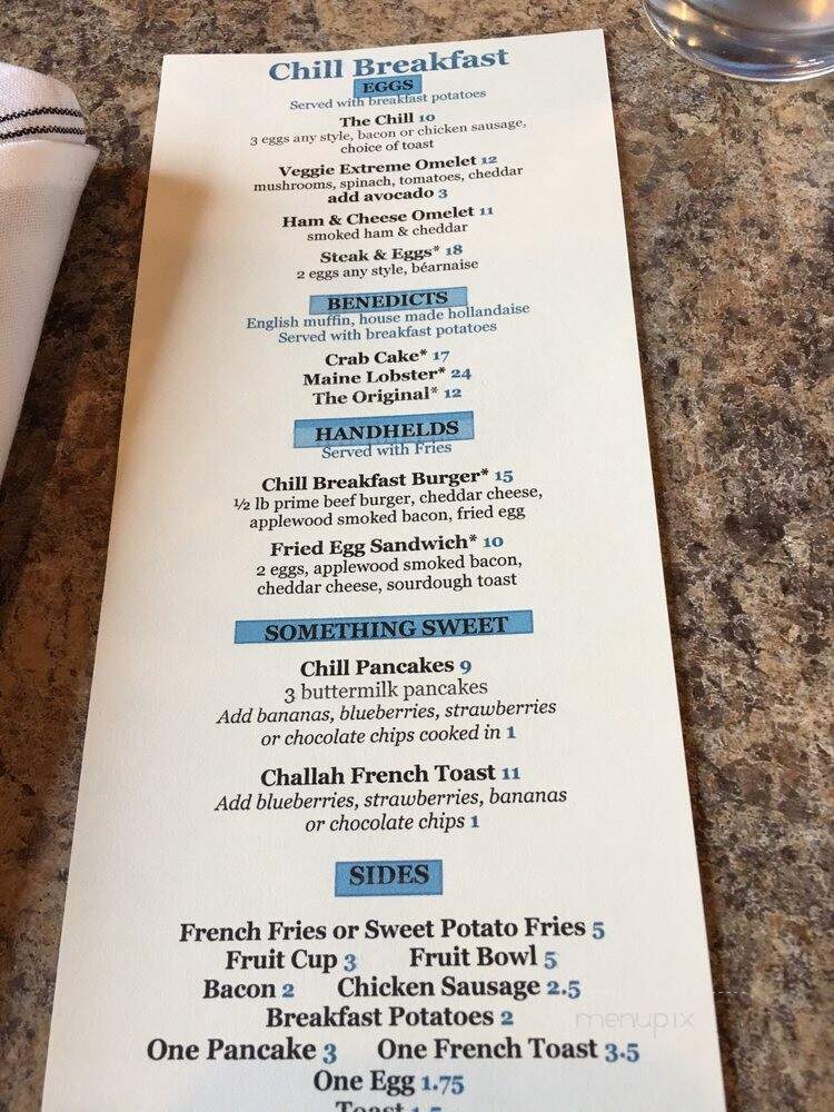 Chill Kitchen & Bar - Marlborough, MA