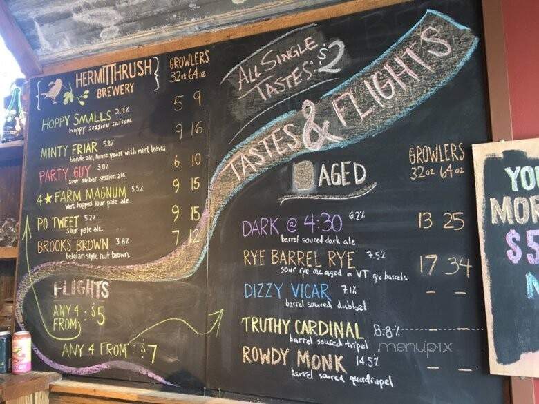 Hermit Thrush Brewery - Brattleboro, VT