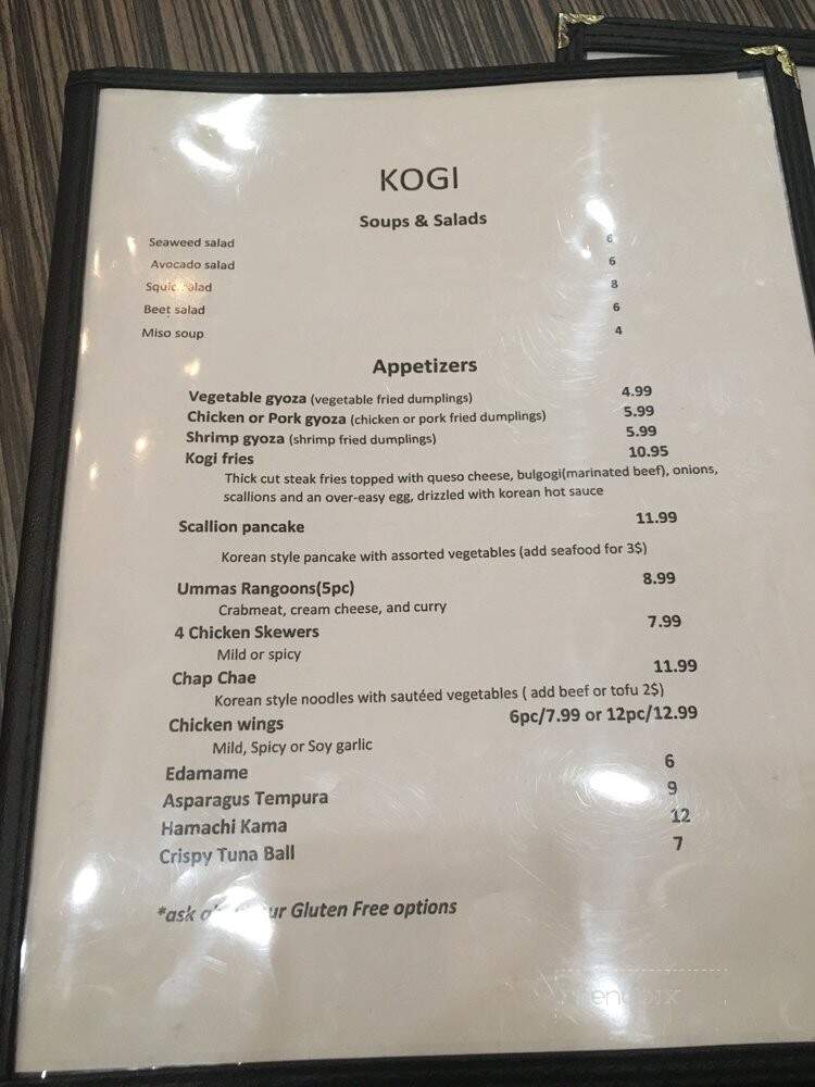 Kogi Bar and Grill - Plymouth, MA