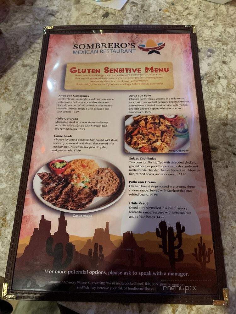 Sombrero's Mexican Restaurant - Canton, MA