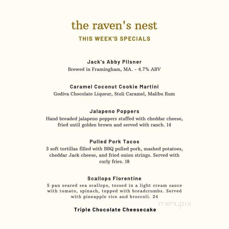 The Raven's Nest - Walpole, MA