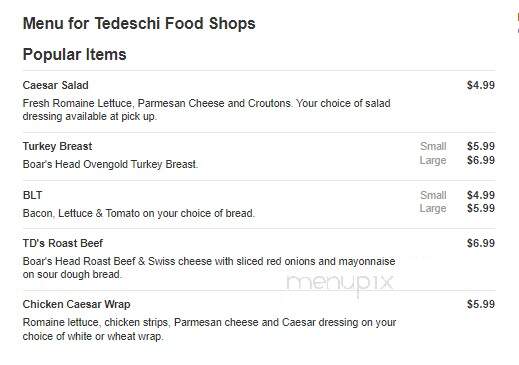 Tedeschi Food Shops - Marshfield, MA