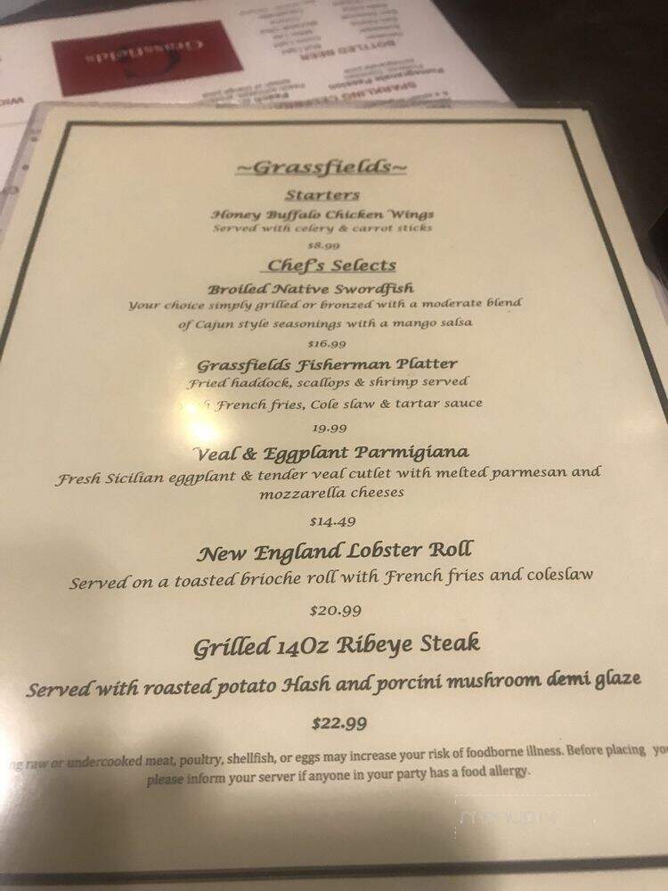 Grassfield's Food & Spirit - Waltham, MA