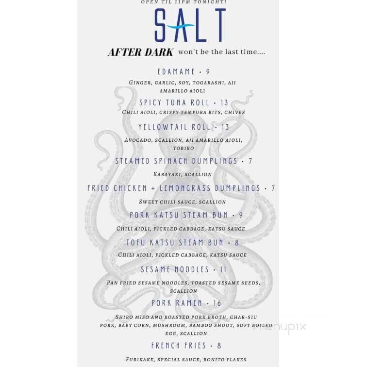 Salt Raw Bar + Fine Cuisine - Plymouth, MA