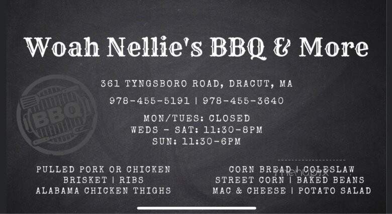 Woah Nellies BBQ & More - Dracut, MA