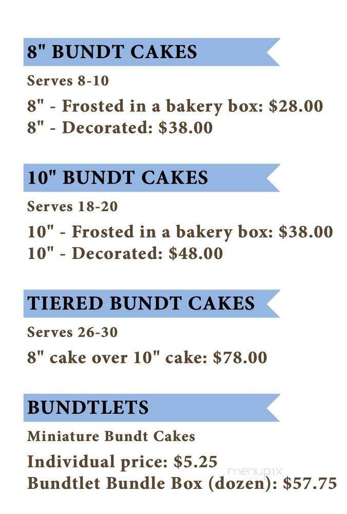 Nothing Bundt Cakes - Burlington, MA