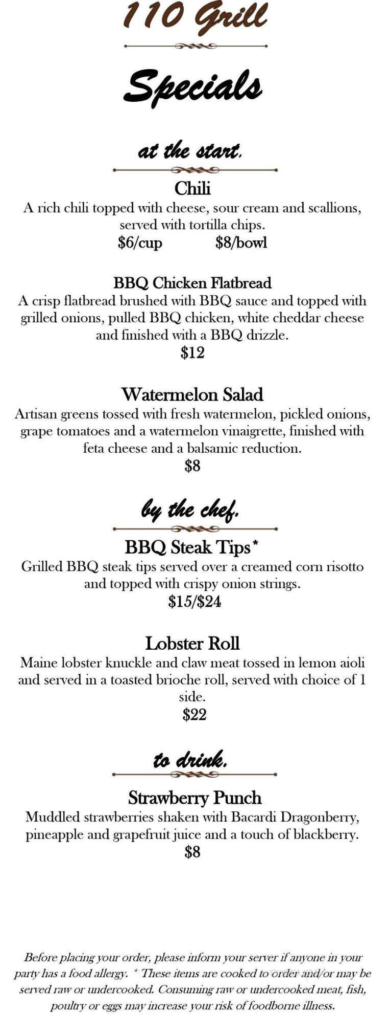 110 Grill - Hopkinton, MA