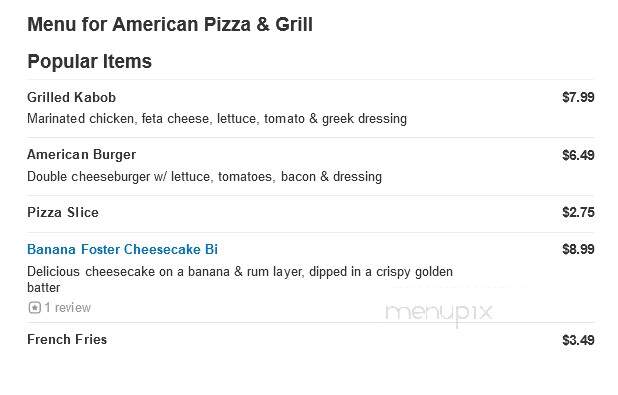 American Pizza & Grill - West Wareham, MA