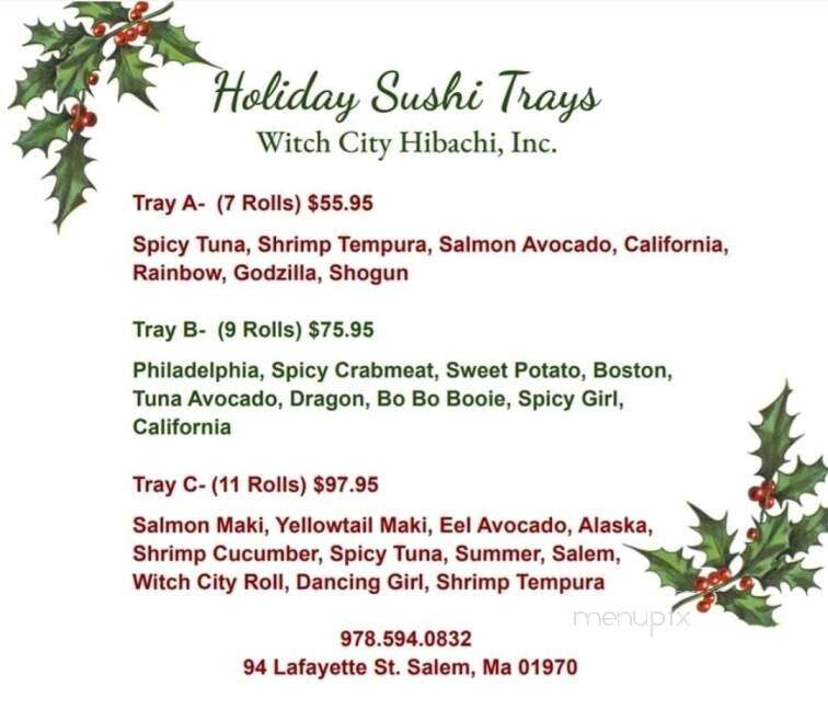 Witch City Hibachi - Salem, MA