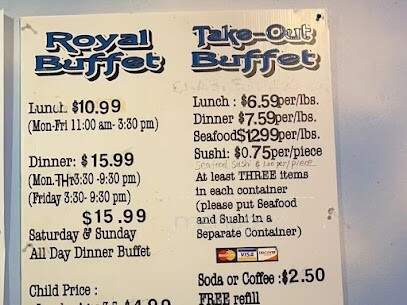 Royal Buffet - Chicopee, MA