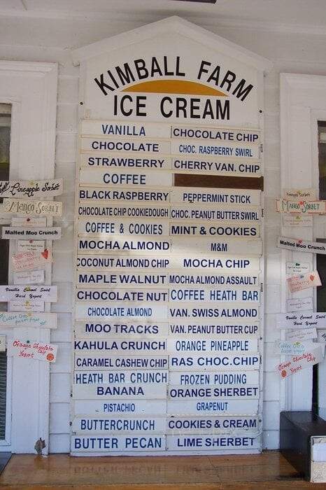 Kimball Farm Ice Cream - Carlisle, MA